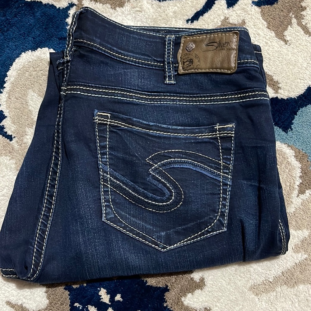 Silver Suki Jeans size 14 36X32